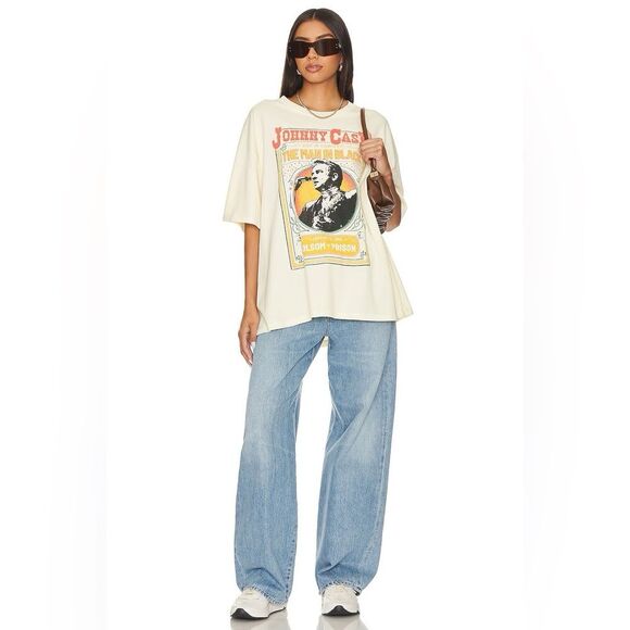 NWT DAYDREAMER Johnny Cash Live IN Concert Tee - Picture 4 of 10